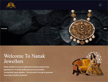 Tablet Screenshot of nanakjewellers.com